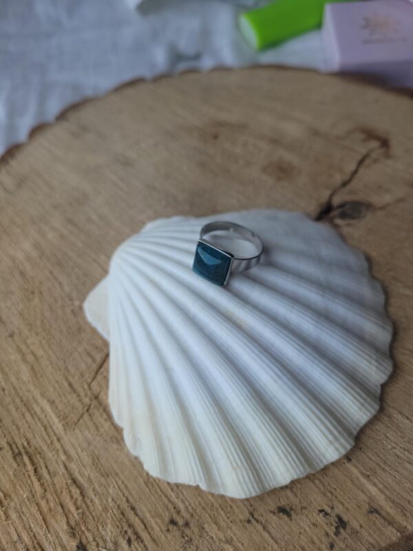 Bagues Apatite Bleue