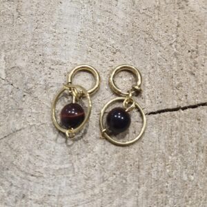 boucle d'oreille nom percé œil de taureau
